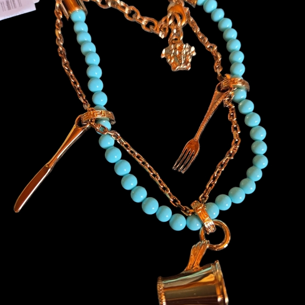 NWT Versace Medusa Cutlery Bracelet - Picture 3 of 7